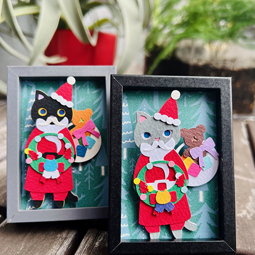 調布PARCO「ねこサンタを作ろう!ワークショップ」イメージ1