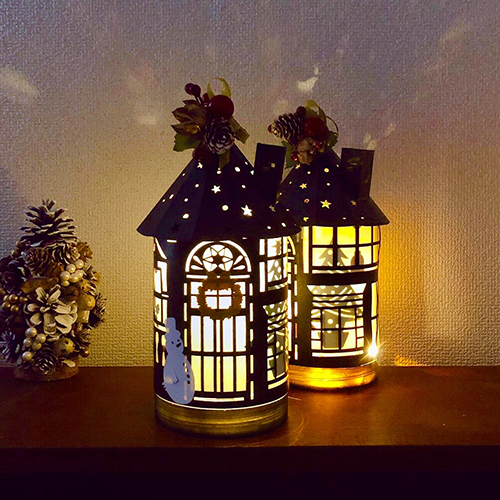 クリスマスランタン例